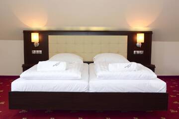 Фото номера Двухместный номер с двумя кроватями Отель Hotel Świętokrzyski Dwór г. Нова-Слупя 9