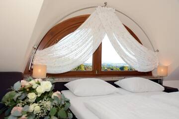 Фото номера Двухместный номер с двумя кроватями Отель Hotel Świętokrzyski Dwór г. Нова-Слупя 7